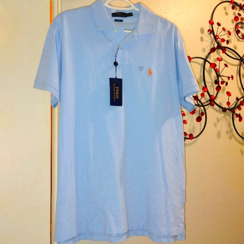NWT Light Blue Ralph Lauren Polo